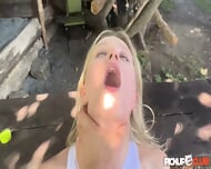 PICKUP CLUB – Russian Yammy Girl Lilli Bossom Outdoor Sex